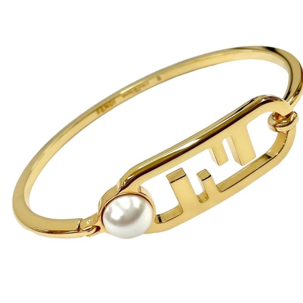 Fendi Orlock Pearl Gold Bangle - Picture 5 of 8